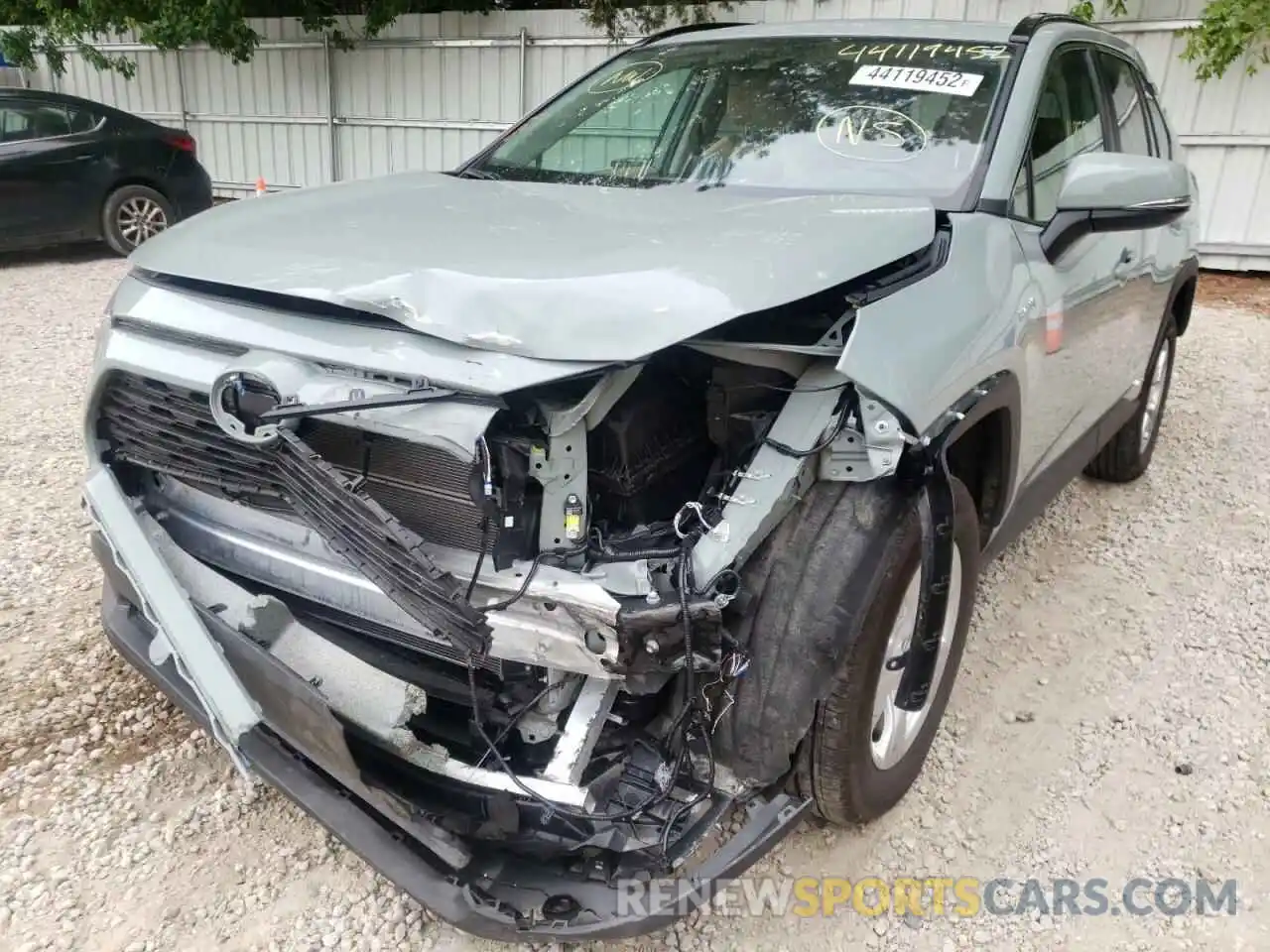 9 Photograph of a damaged car 4T3R6RFV1MU006582 TOYOTA RAV4 2021