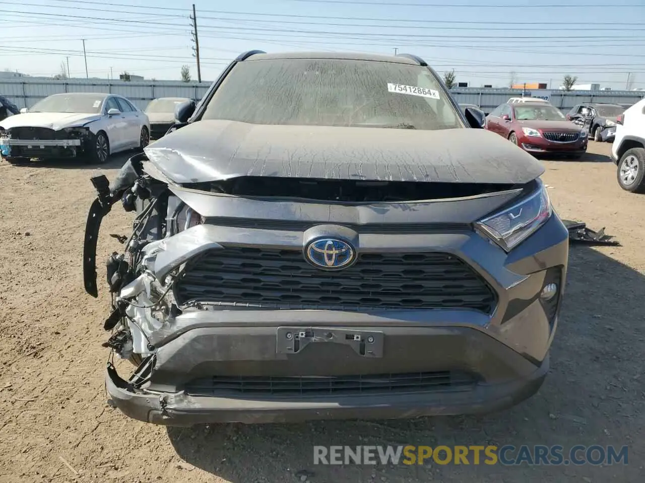 5 Photograph of a damaged car 4T3R6RFV1MU009644 TOYOTA RAV4 2021
