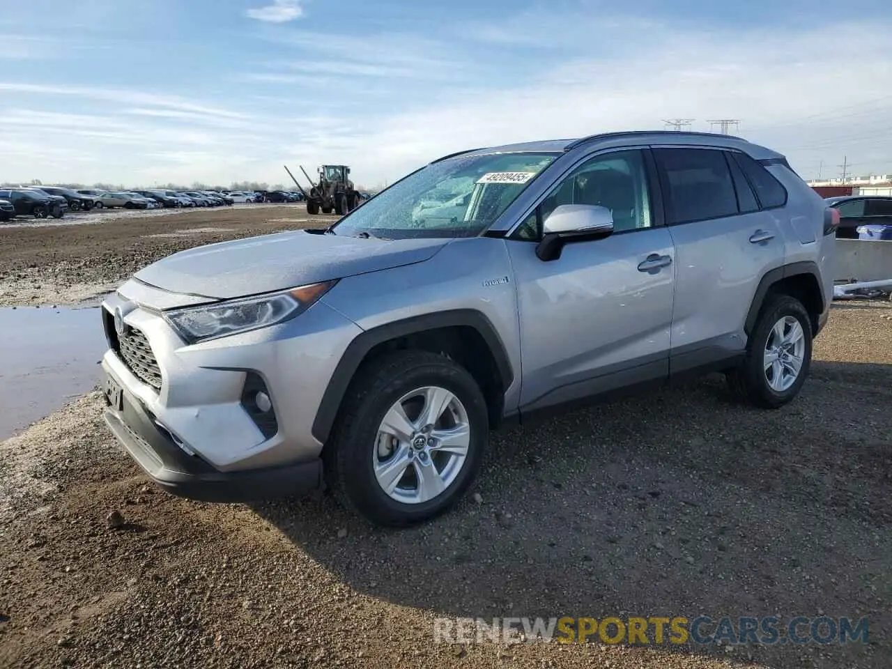 1 Photograph of a damaged car 4T3R6RFV3MU014506 TOYOTA RAV4 2021