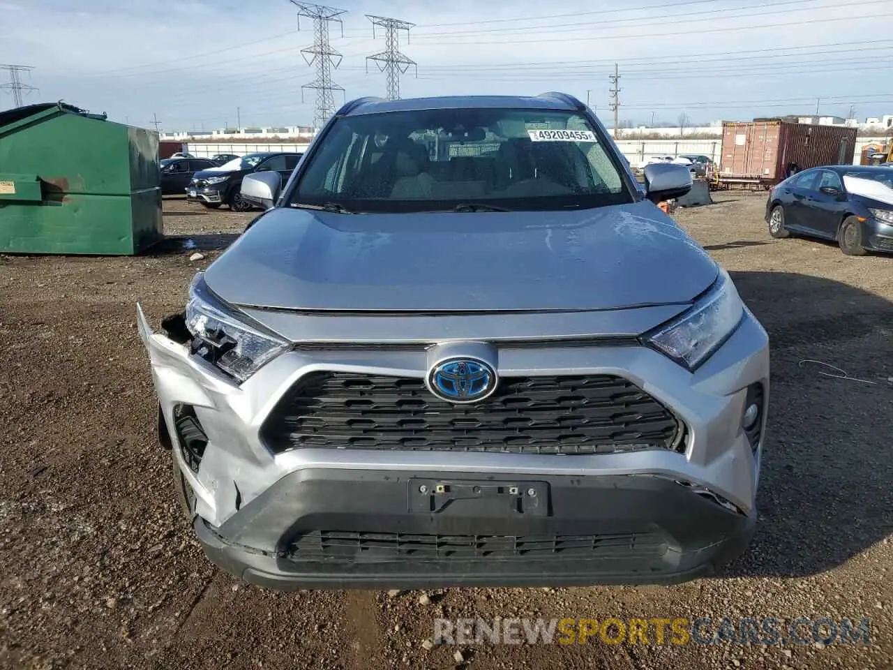 5 Photograph of a damaged car 4T3R6RFV3MU014506 TOYOTA RAV4 2021