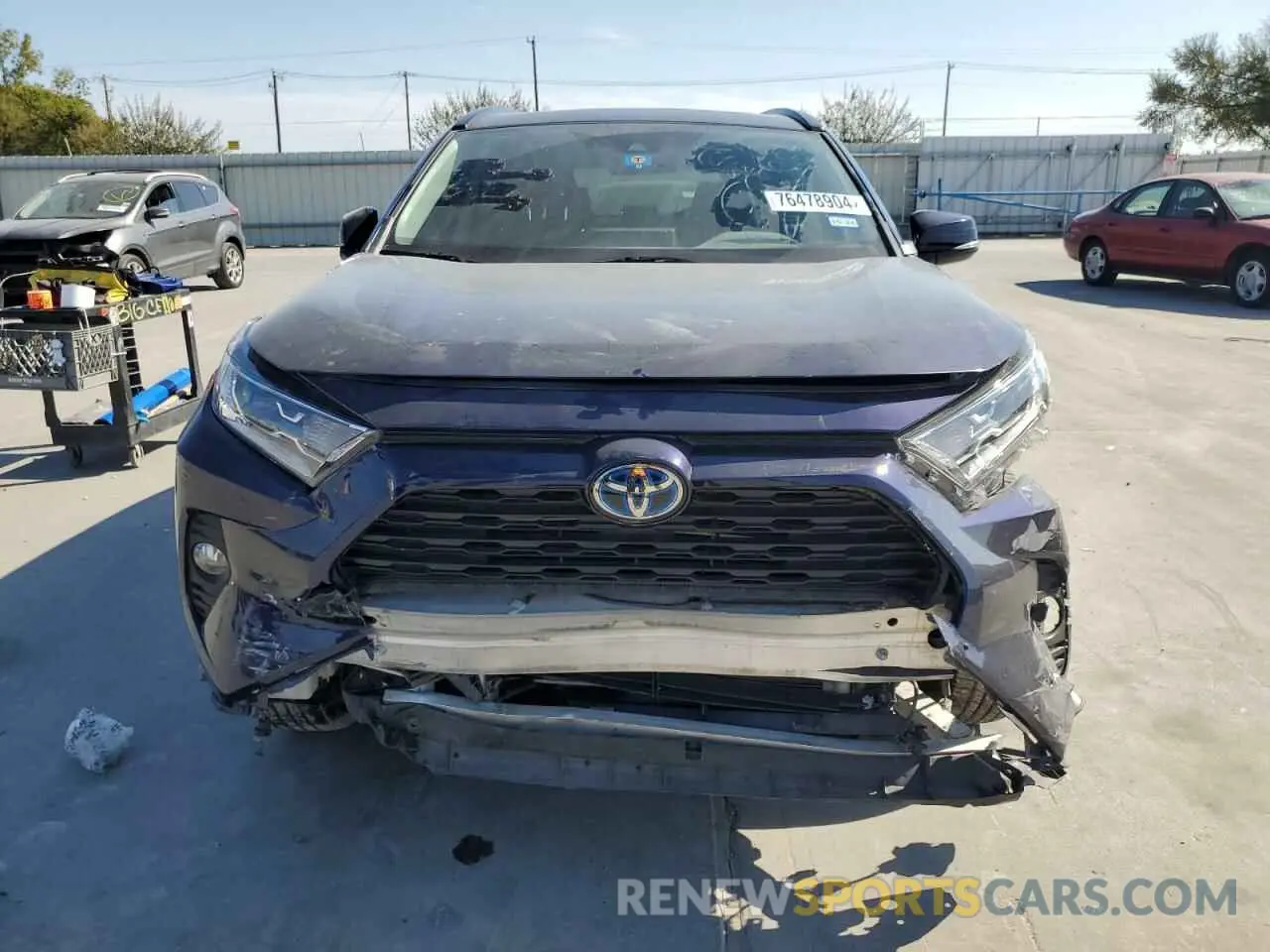 5 Photograph of a damaged car 4T3R6RFV6MU017657 TOYOTA RAV4 2021