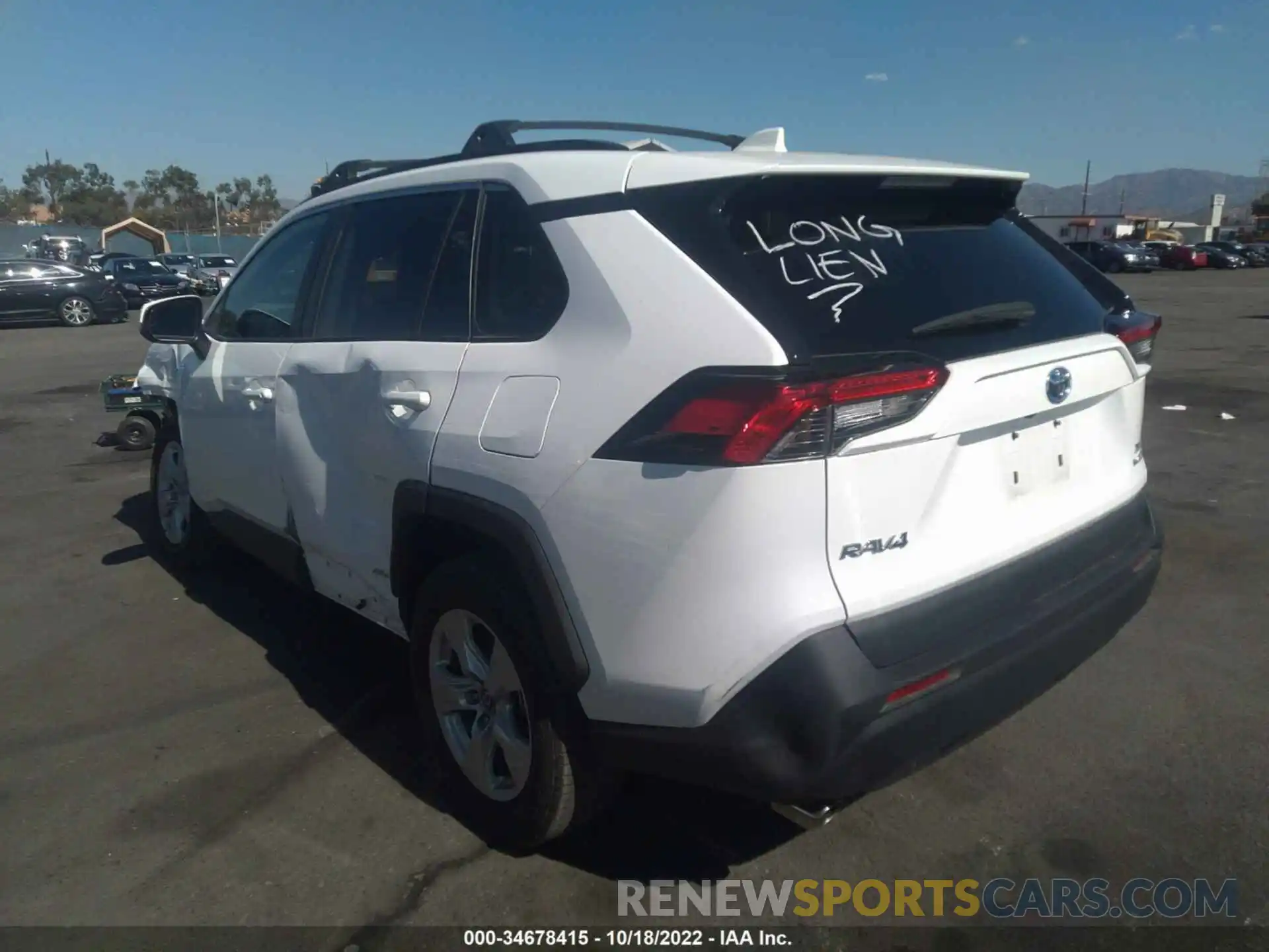 3 Photograph of a damaged car 4T3R6RFV7MU007266 TOYOTA RAV4 2021