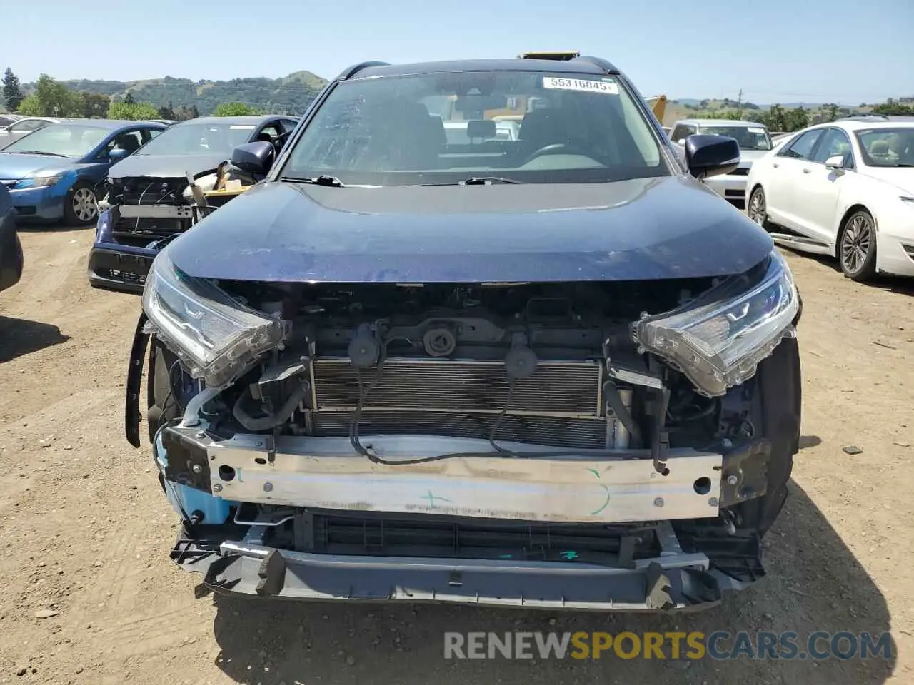 5 Photograph of a damaged car 4T3R6RFV7MU016047 TOYOTA RAV4 2021