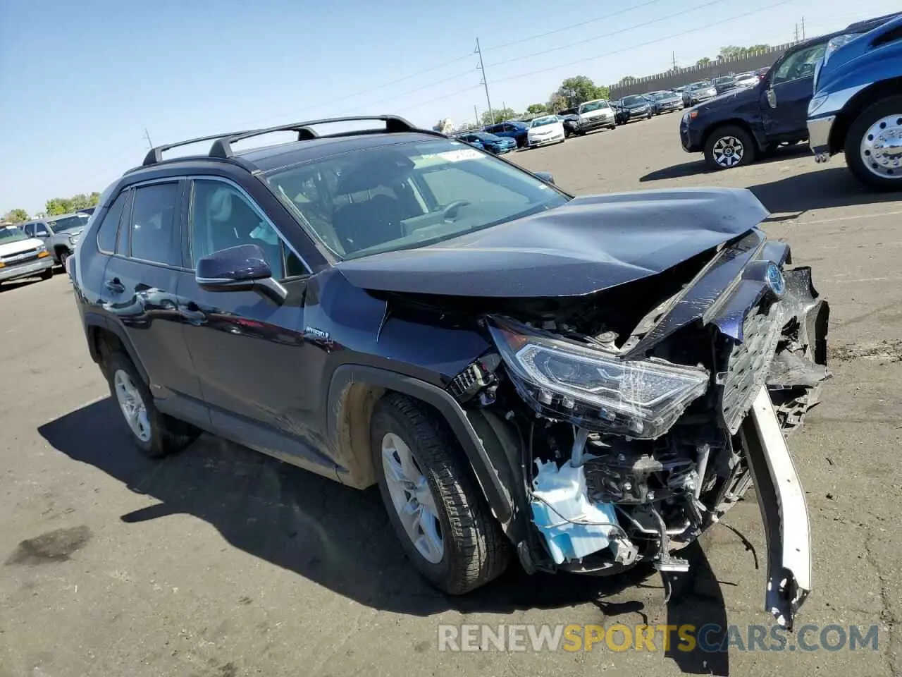4 Photograph of a damaged car 4T3R6RFV8MU023458 TOYOTA RAV4 2021