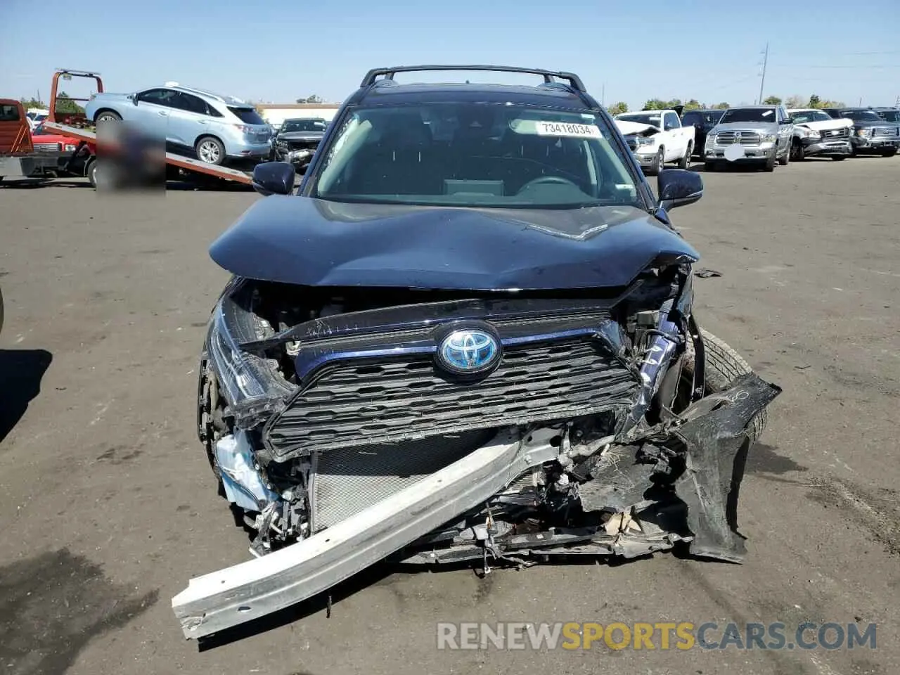 5 Photograph of a damaged car 4T3R6RFV8MU023458 TOYOTA RAV4 2021