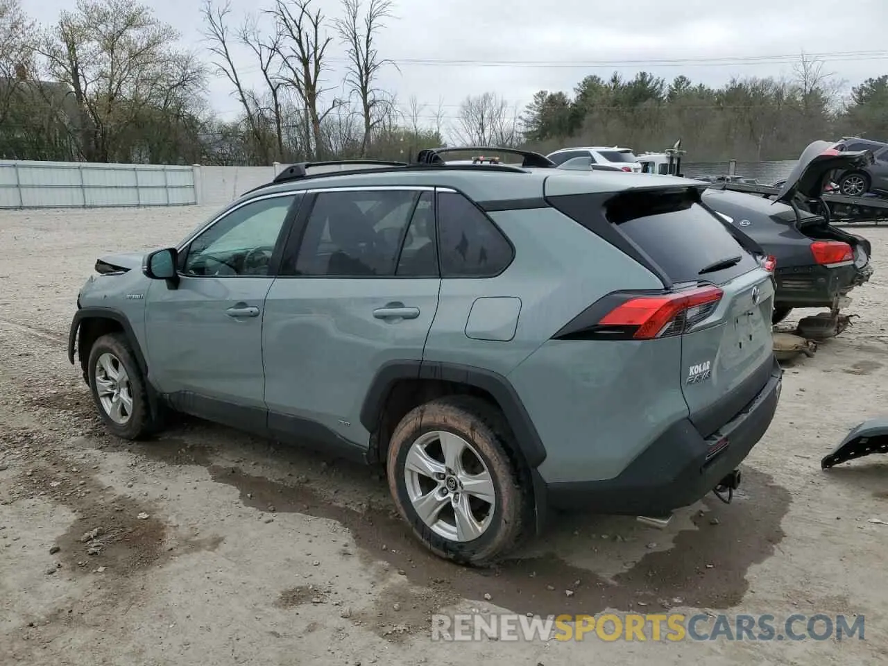 2 Photograph of a damaged car 4T3R6RFVXMU014938 TOYOTA RAV4 2021