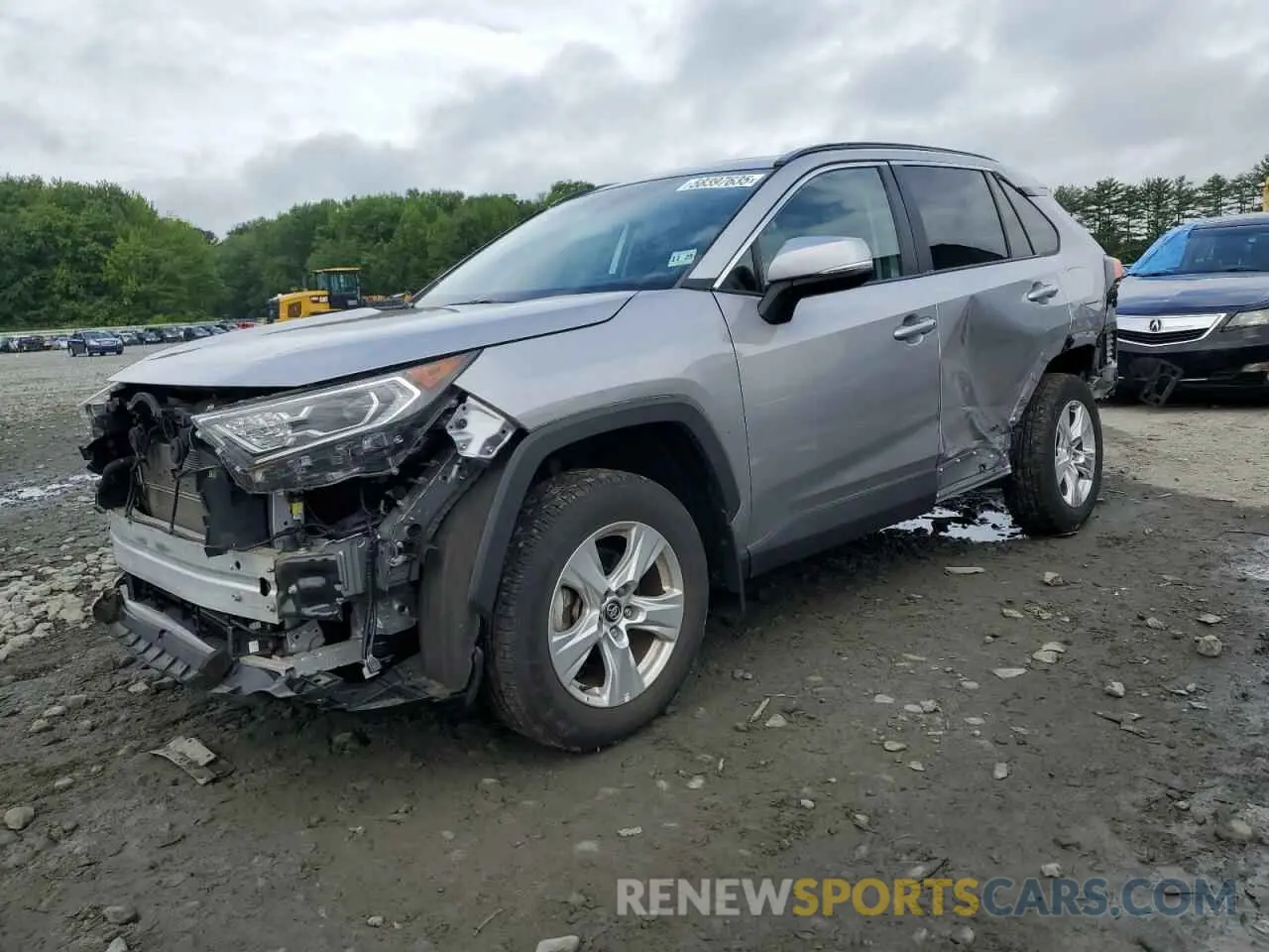 1 Photograph of a damaged car 4T3R6RFVXMU015295 TOYOTA RAV4 2021