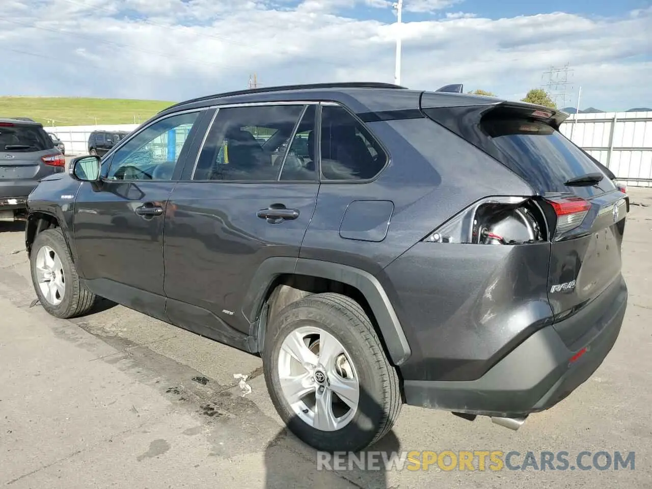 2 Photograph of a damaged car 4T3RWRFV0MU019064 TOYOTA RAV4 2021