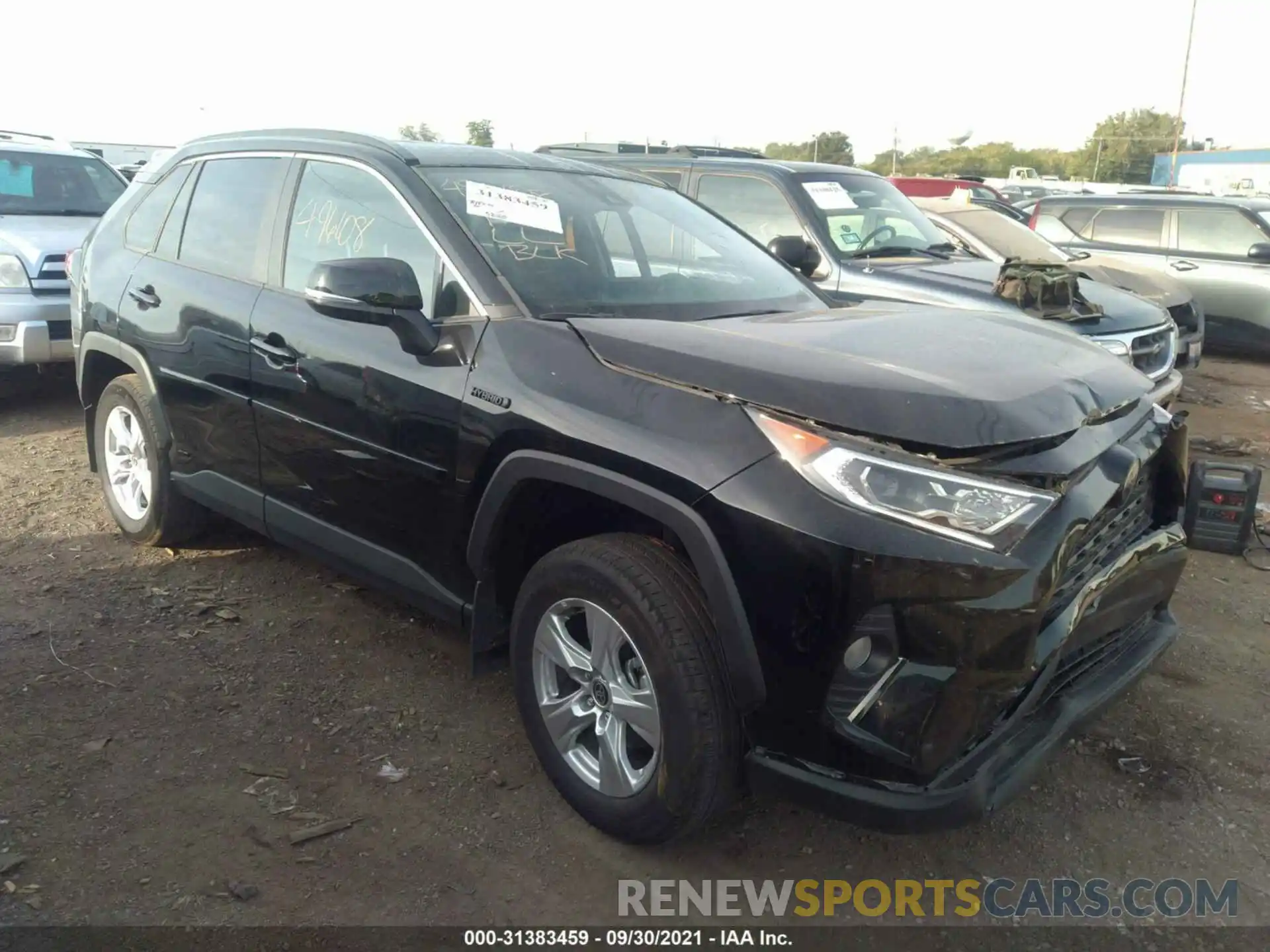 1 Photograph of a damaged car 4T3RWRFV0MU023390 TOYOTA RAV4 2021