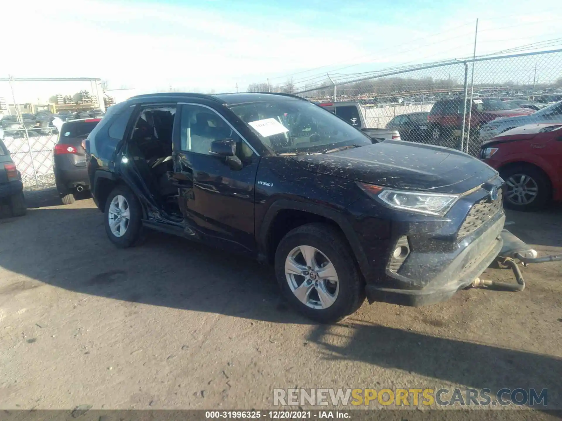 1 Photograph of a damaged car 4T3RWRFV0MU023406 TOYOTA RAV4 2021