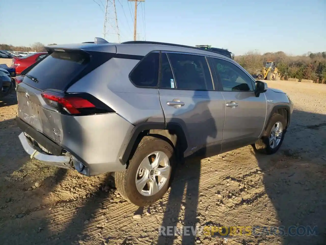 3 Photograph of a damaged car 4T3RWRFV0MU030095 TOYOTA RAV4 2021