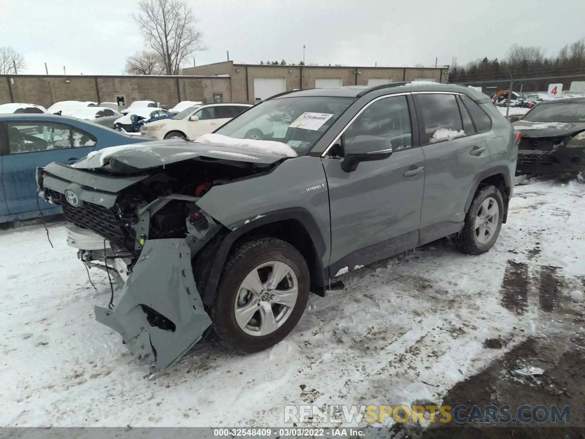 2 Photograph of a damaged car 4T3RWRFV0MU032896 TOYOTA RAV4 2021