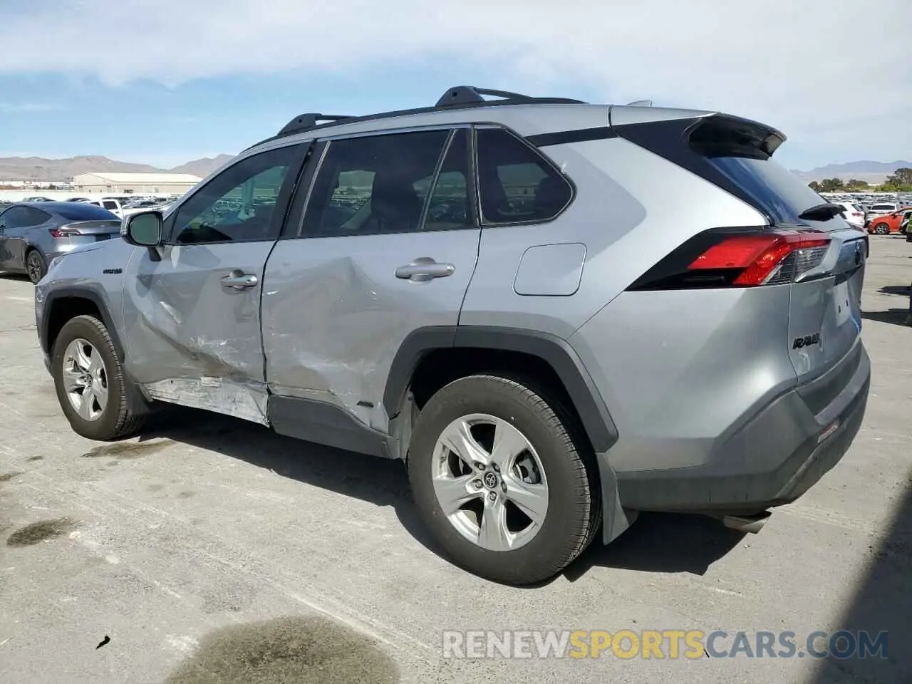 2 Photograph of a damaged car 4T3RWRFV0MU047527 TOYOTA RAV4 2021