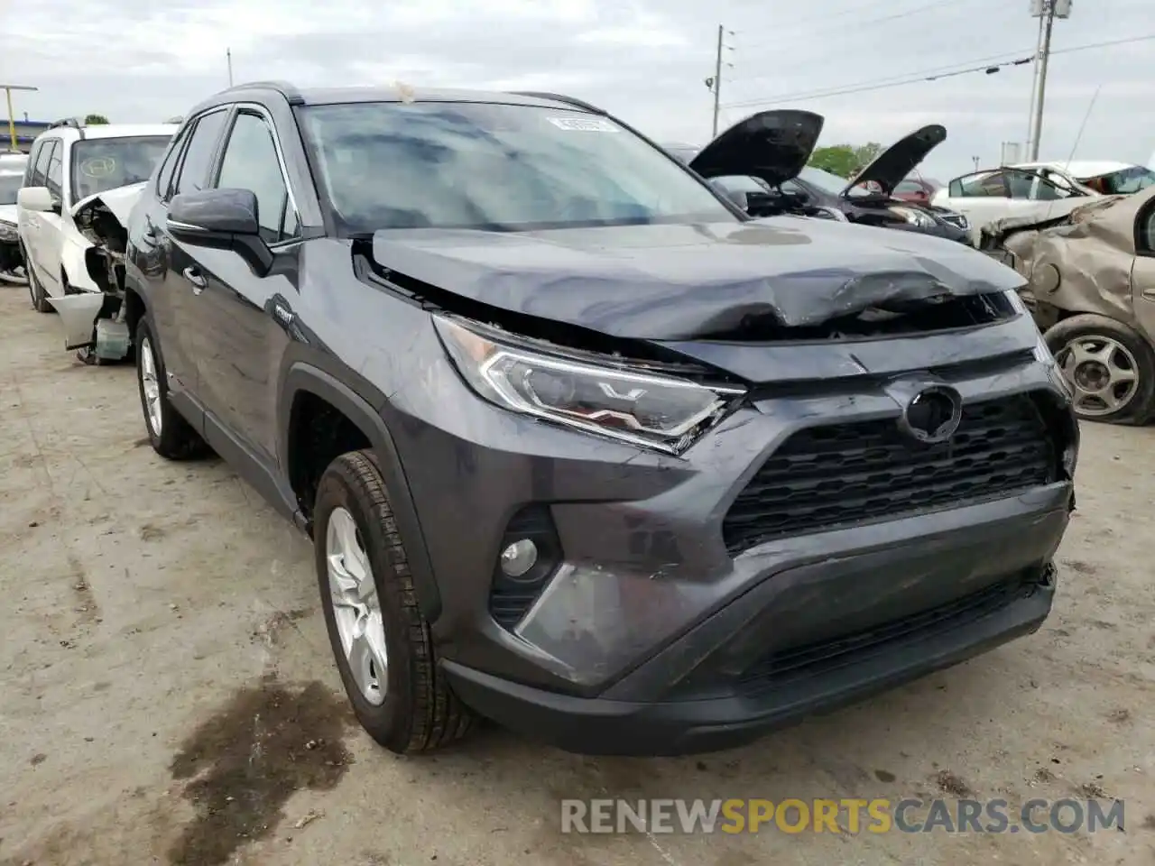 1 Photograph of a damaged car 4T3RWRFV1MU014889 TOYOTA RAV4 2021