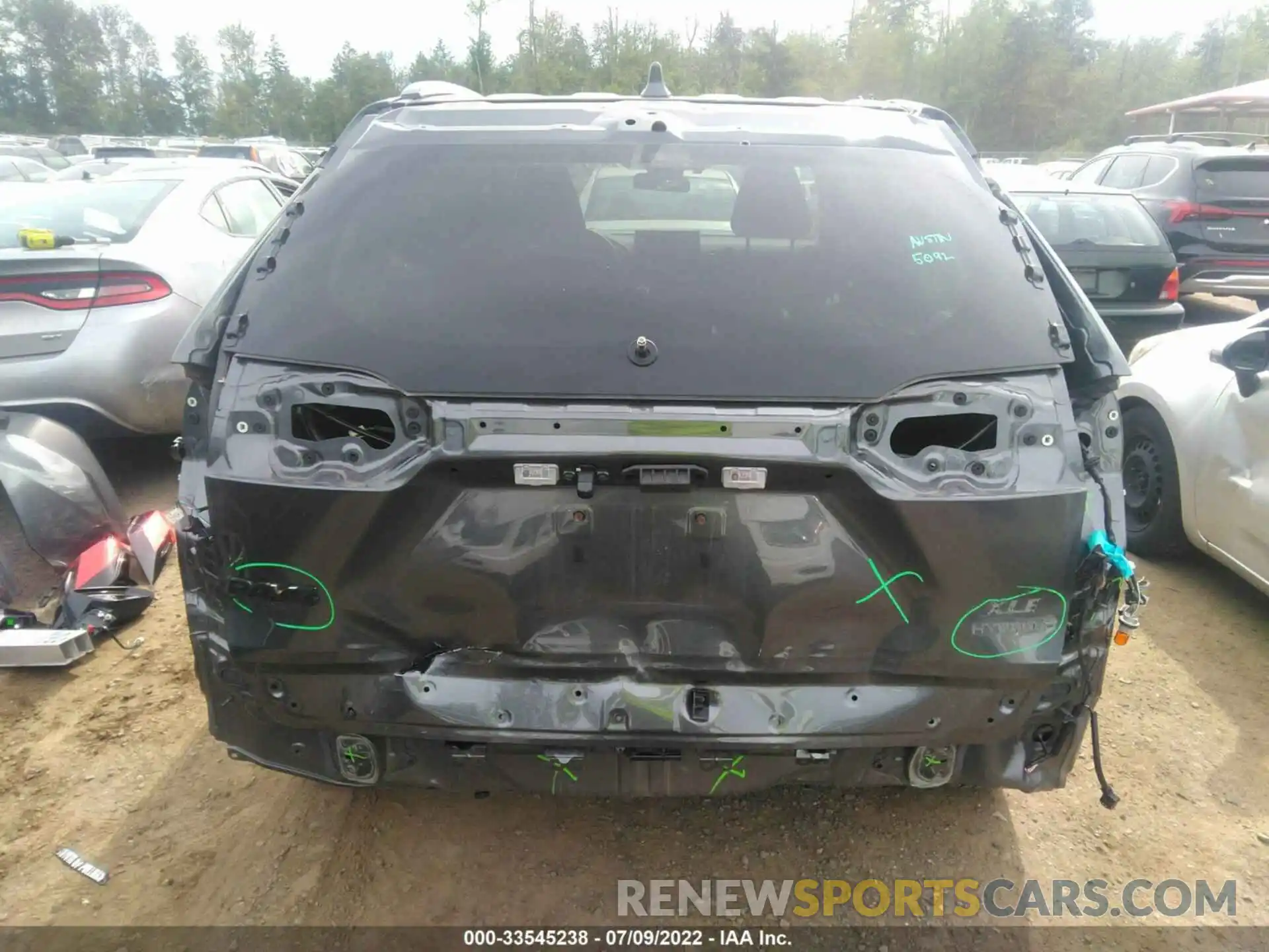 6 Photograph of a damaged car 4T3RWRFV1MU022443 TOYOTA RAV4 2021