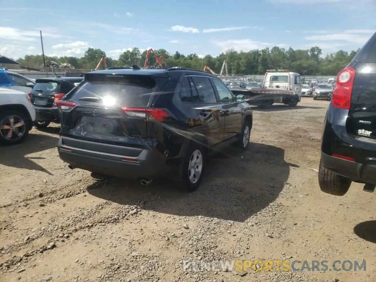 4 Photograph of a damaged car 4T3RWRFV1MU027206 TOYOTA RAV4 2021