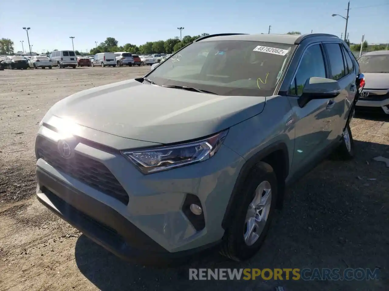 2 Photograph of a damaged car 4T3RWRFV1MU029571 TOYOTA RAV4 2021