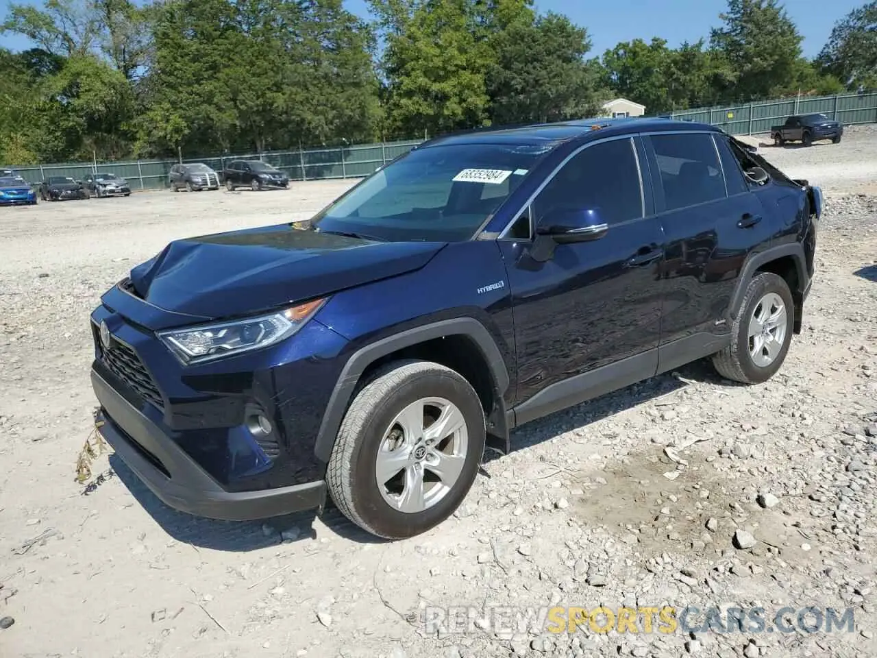 1 Photograph of a damaged car 4T3RWRFV1MU050064 TOYOTA RAV4 2021