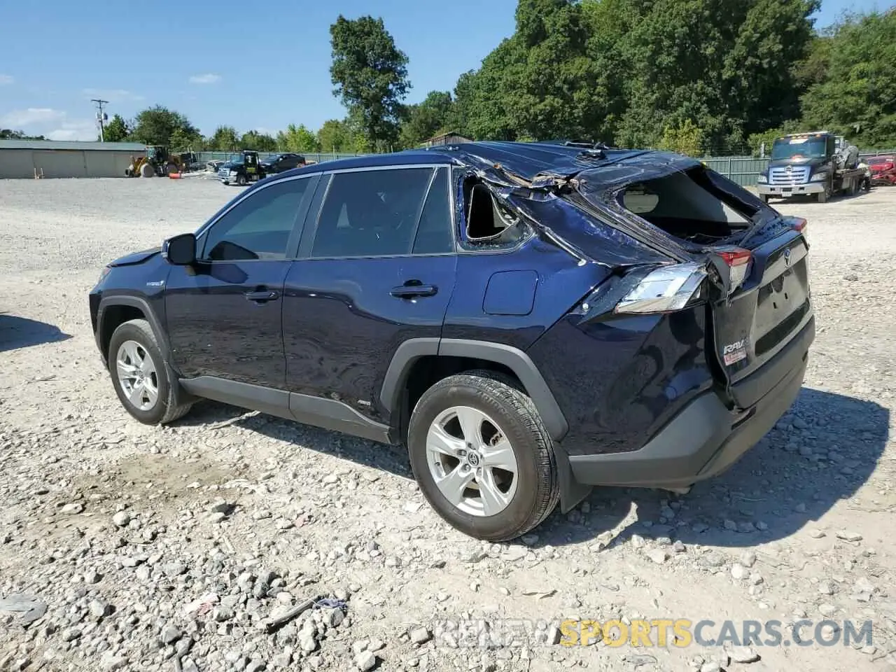 2 Photograph of a damaged car 4T3RWRFV1MU050064 TOYOTA RAV4 2021