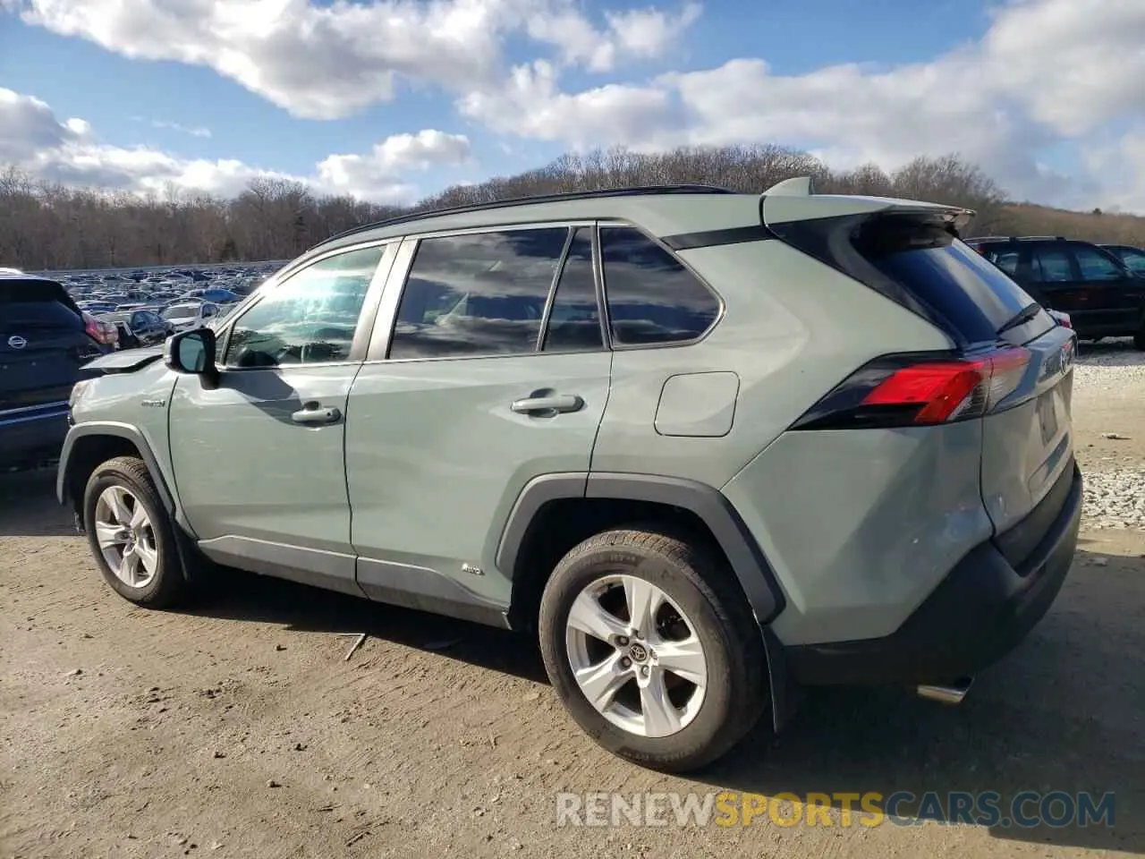 2 Photograph of a damaged car 4T3RWRFV2MU024945 TOYOTA RAV4 2021