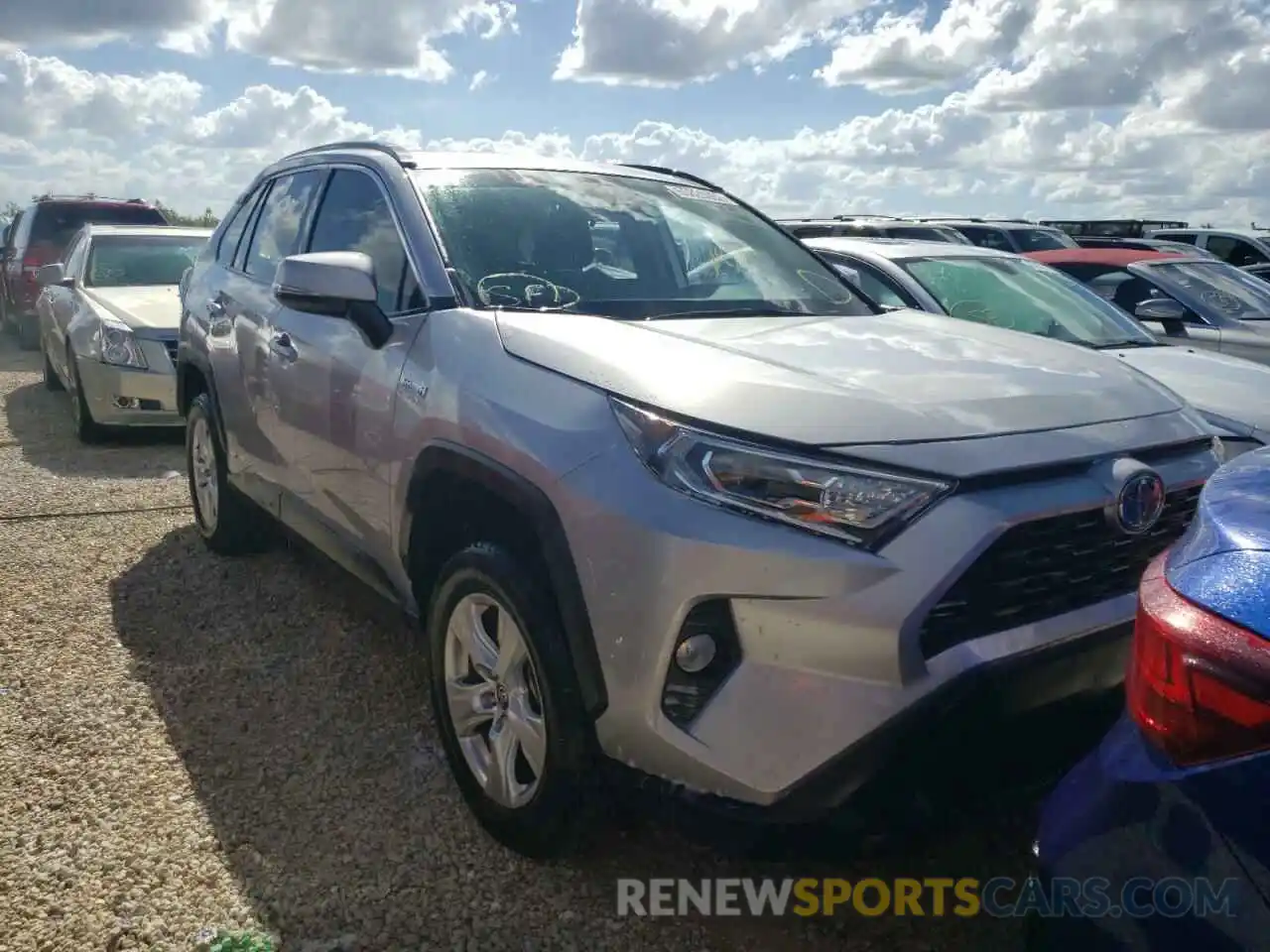 1 Photograph of a damaged car 4T3RWRFV2MU034469 TOYOTA RAV4 2021