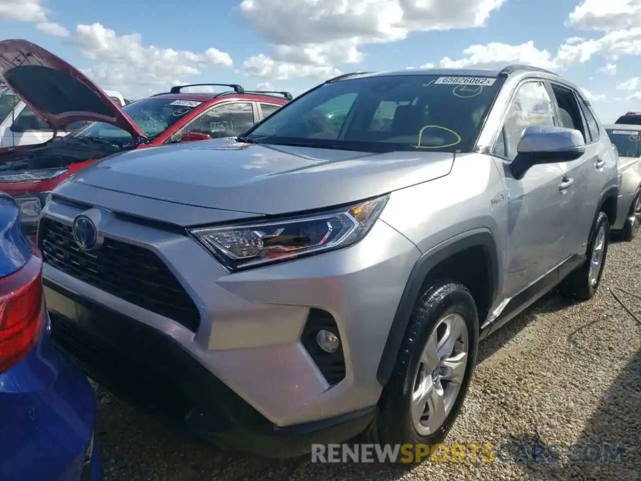 2 Photograph of a damaged car 4T3RWRFV2MU034469 TOYOTA RAV4 2021