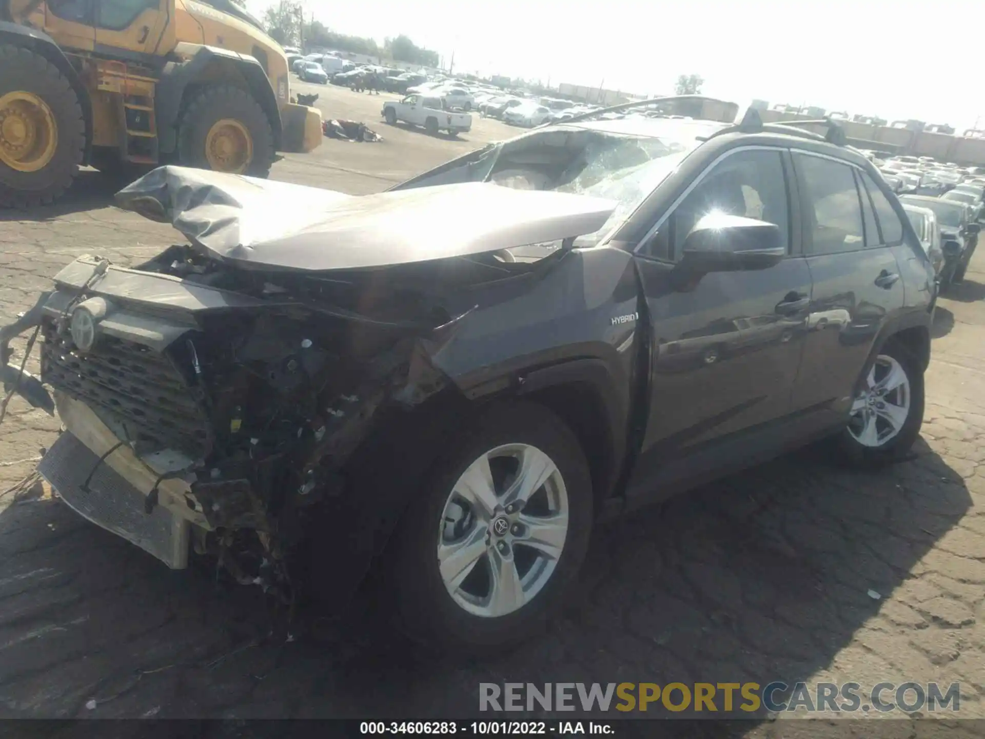 2 Photograph of a damaged car 4T3RWRFV2MU048078 TOYOTA RAV4 2021