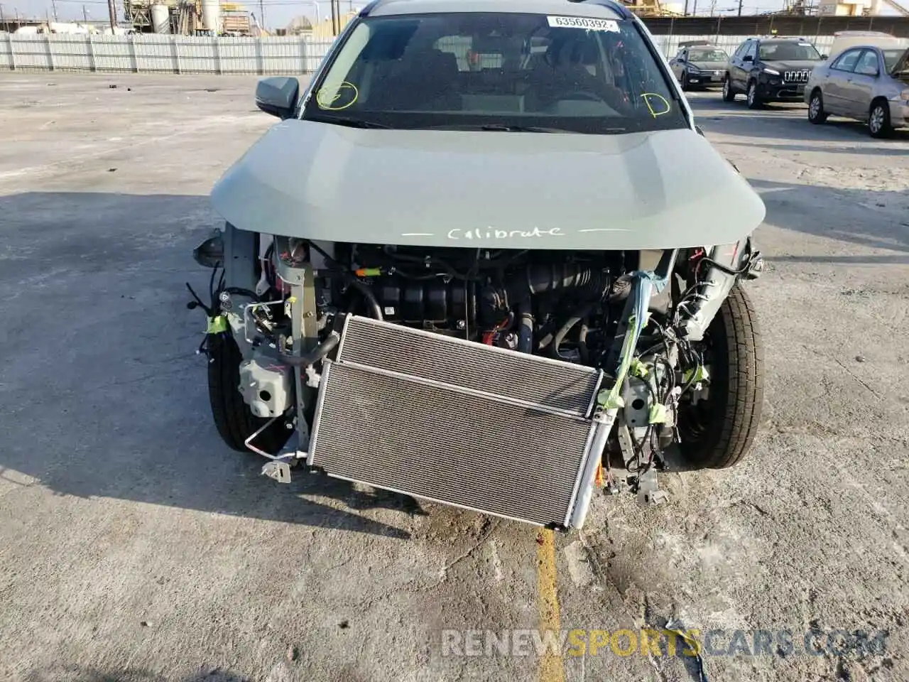 9 Photograph of a damaged car 4T3RWRFV2MU049571 TOYOTA RAV4 2021