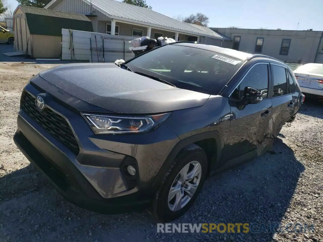 2 Photograph of a damaged car 4T3RWRFV3MU020239 TOYOTA RAV4 2021