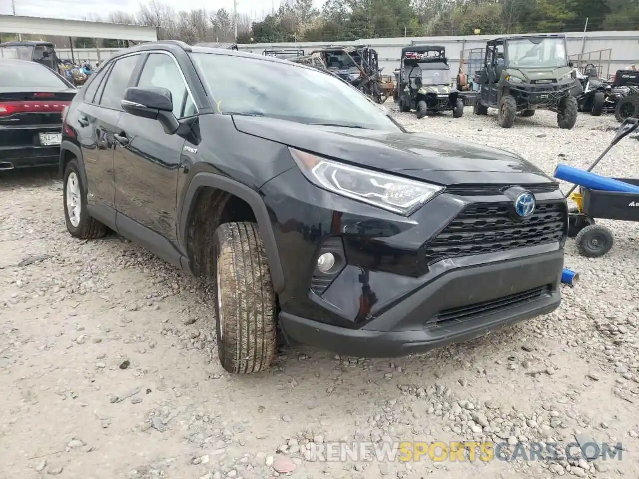 1 Photograph of a damaged car 4T3RWRFV3MU029202 TOYOTA RAV4 2021