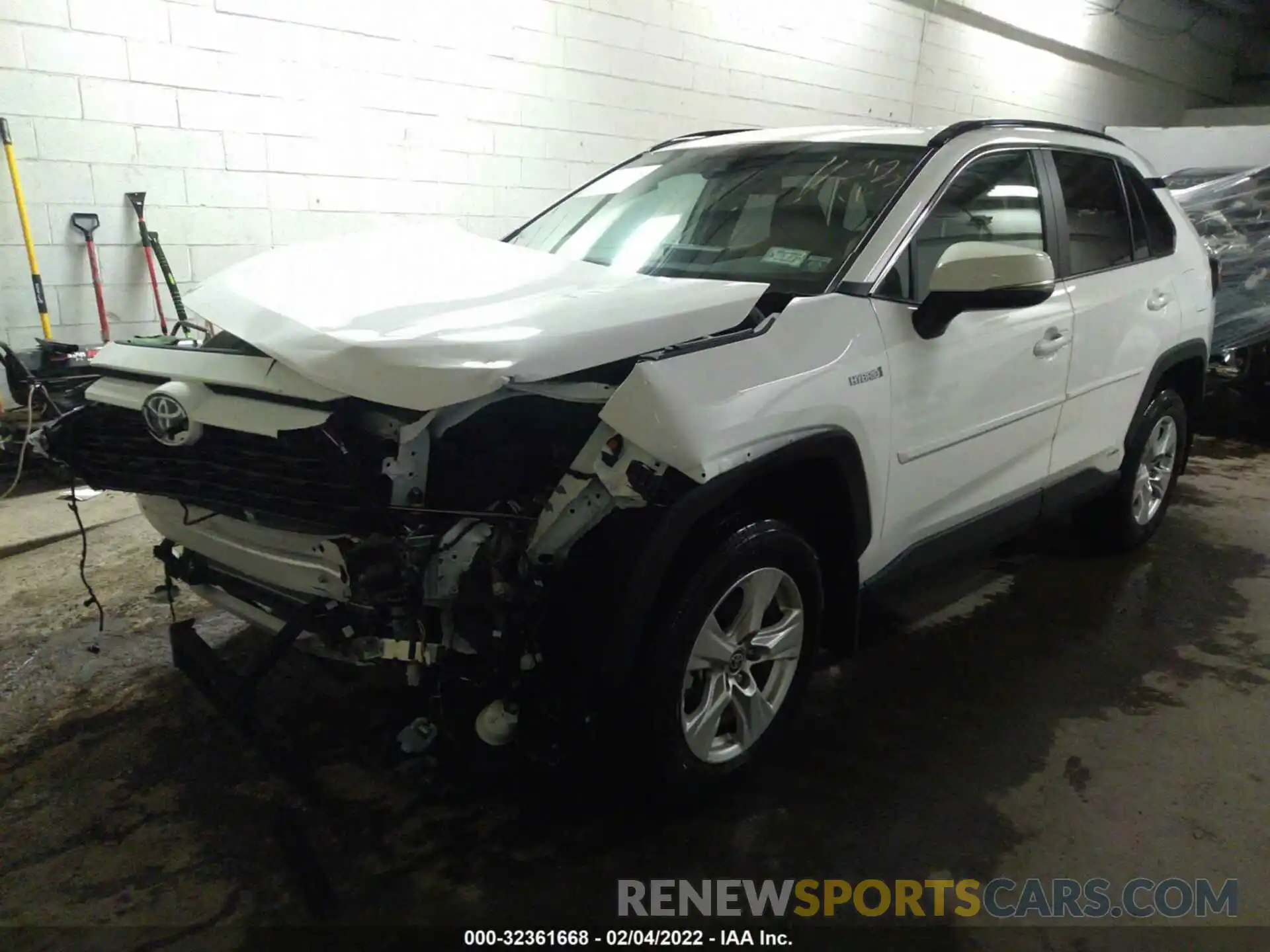 2 Photograph of a damaged car 4T3RWRFV3MU030205 TOYOTA RAV4 2021