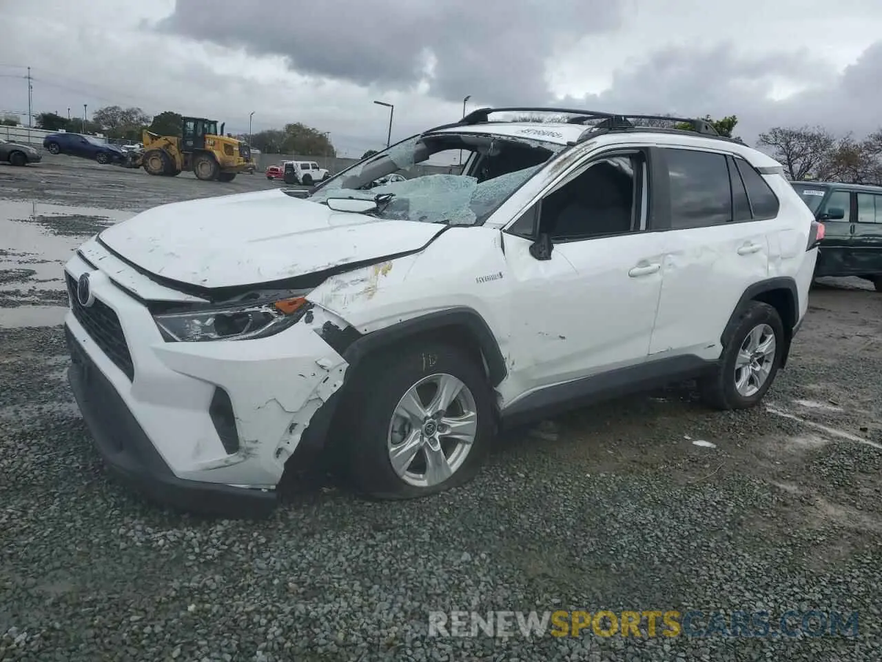 1 Photograph of a damaged car 4T3RWRFV3MU033573 TOYOTA RAV4 2021