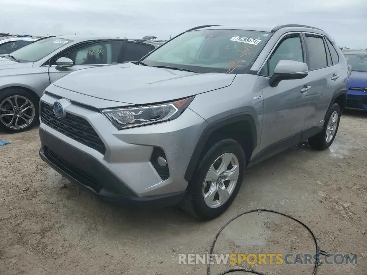 1 Photograph of a damaged car 4T3RWRFV4MU019603 TOYOTA RAV4 2021