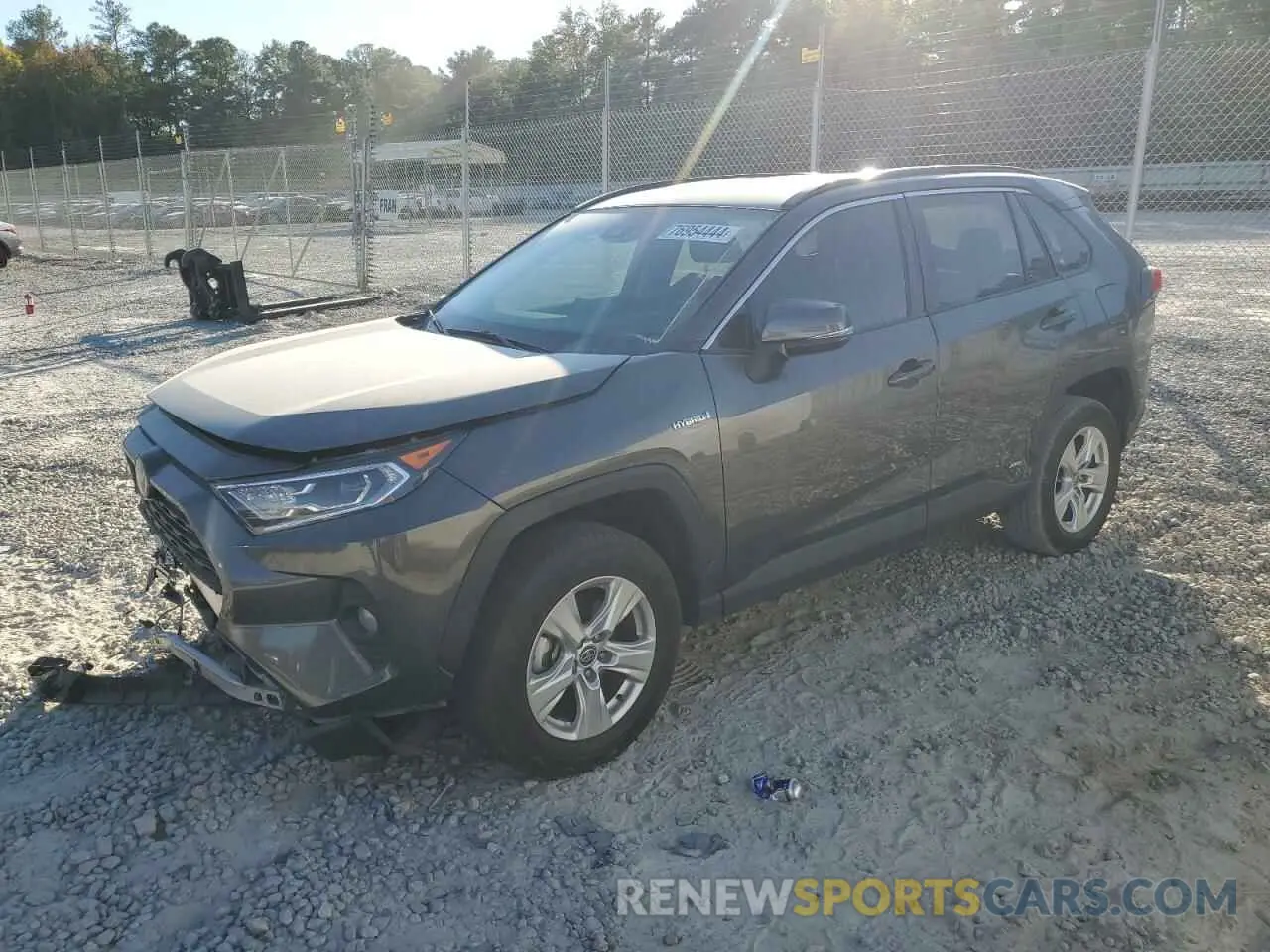 1 Photograph of a damaged car 4T3RWRFV4MU021948 TOYOTA RAV4 2021