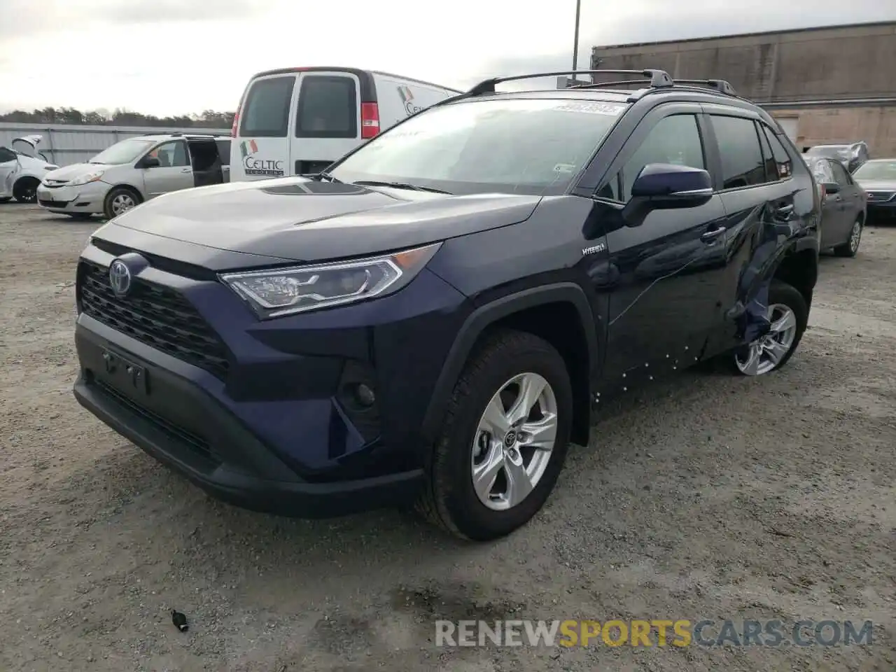 2 Photograph of a damaged car 4T3RWRFV4MU029760 TOYOTA RAV4 2021