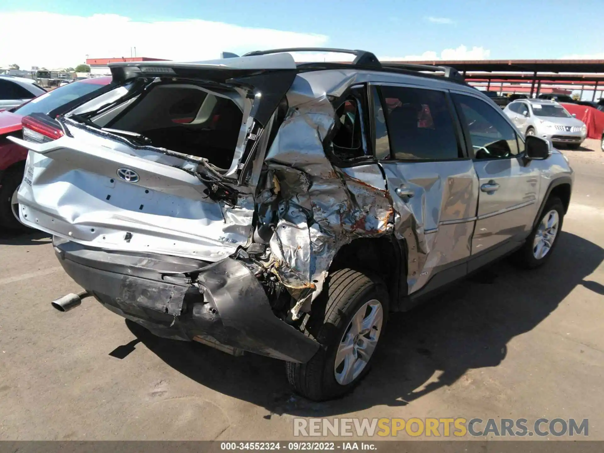 4 Photograph of a damaged car 4T3RWRFV4MU034585 TOYOTA RAV4 2021