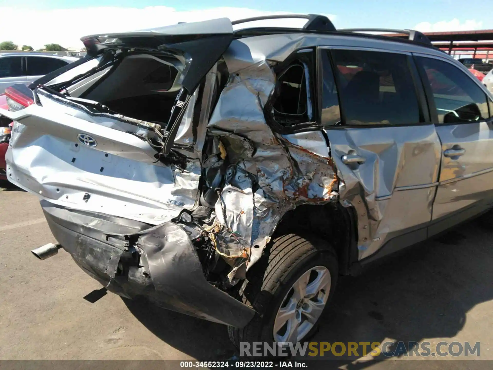 6 Photograph of a damaged car 4T3RWRFV4MU034585 TOYOTA RAV4 2021