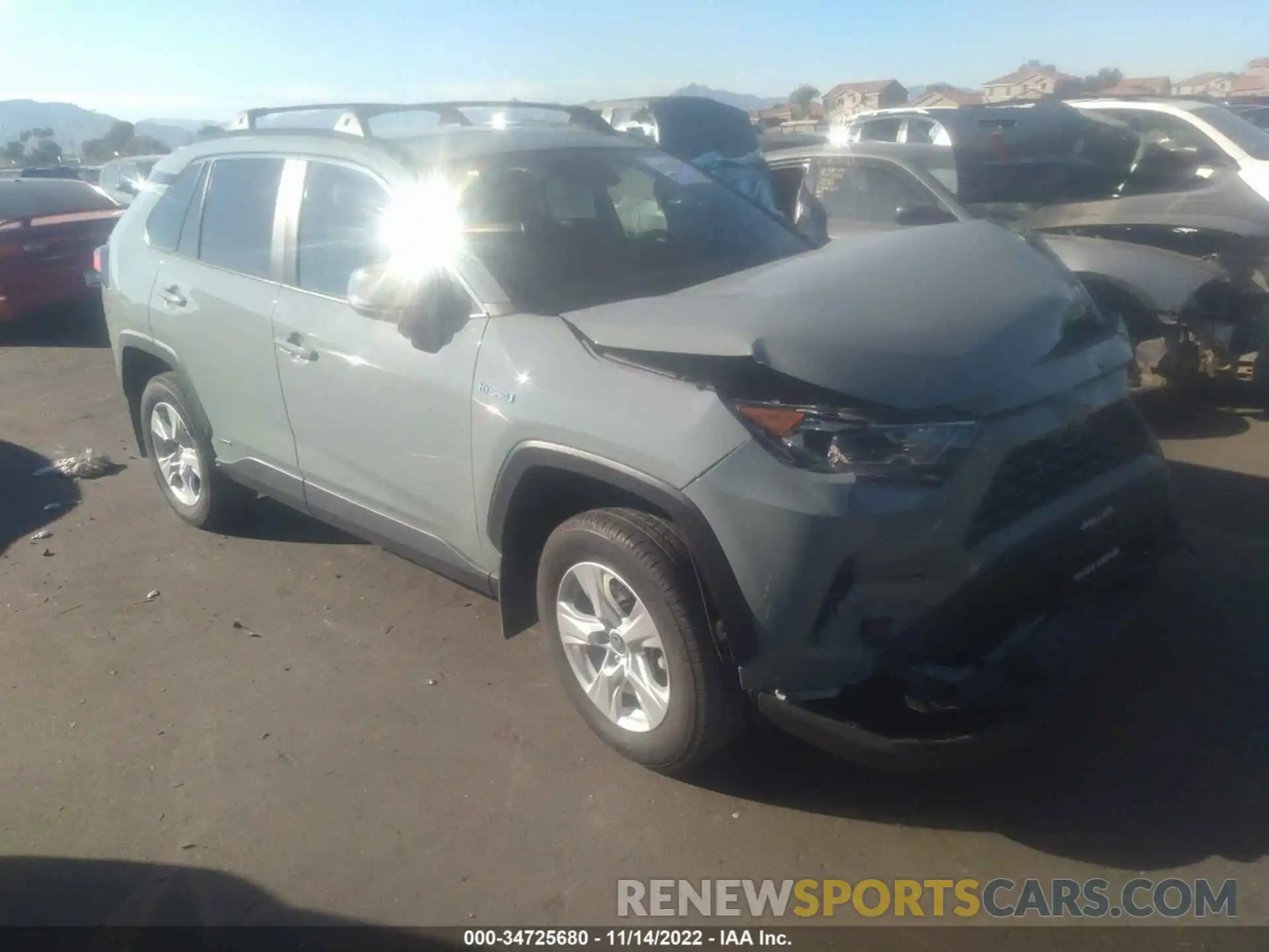 1 Photograph of a damaged car 4T3RWRFV4MU035638 TOYOTA RAV4 2021