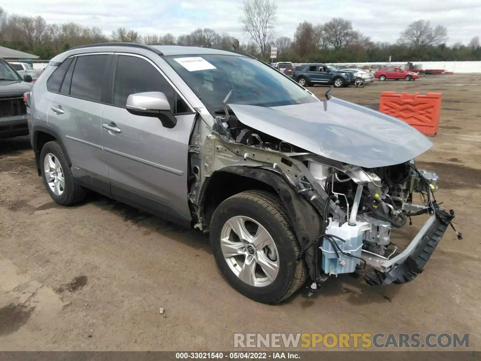 1 Photograph of a damaged car 4T3RWRFV4MU043691 TOYOTA RAV4 2021