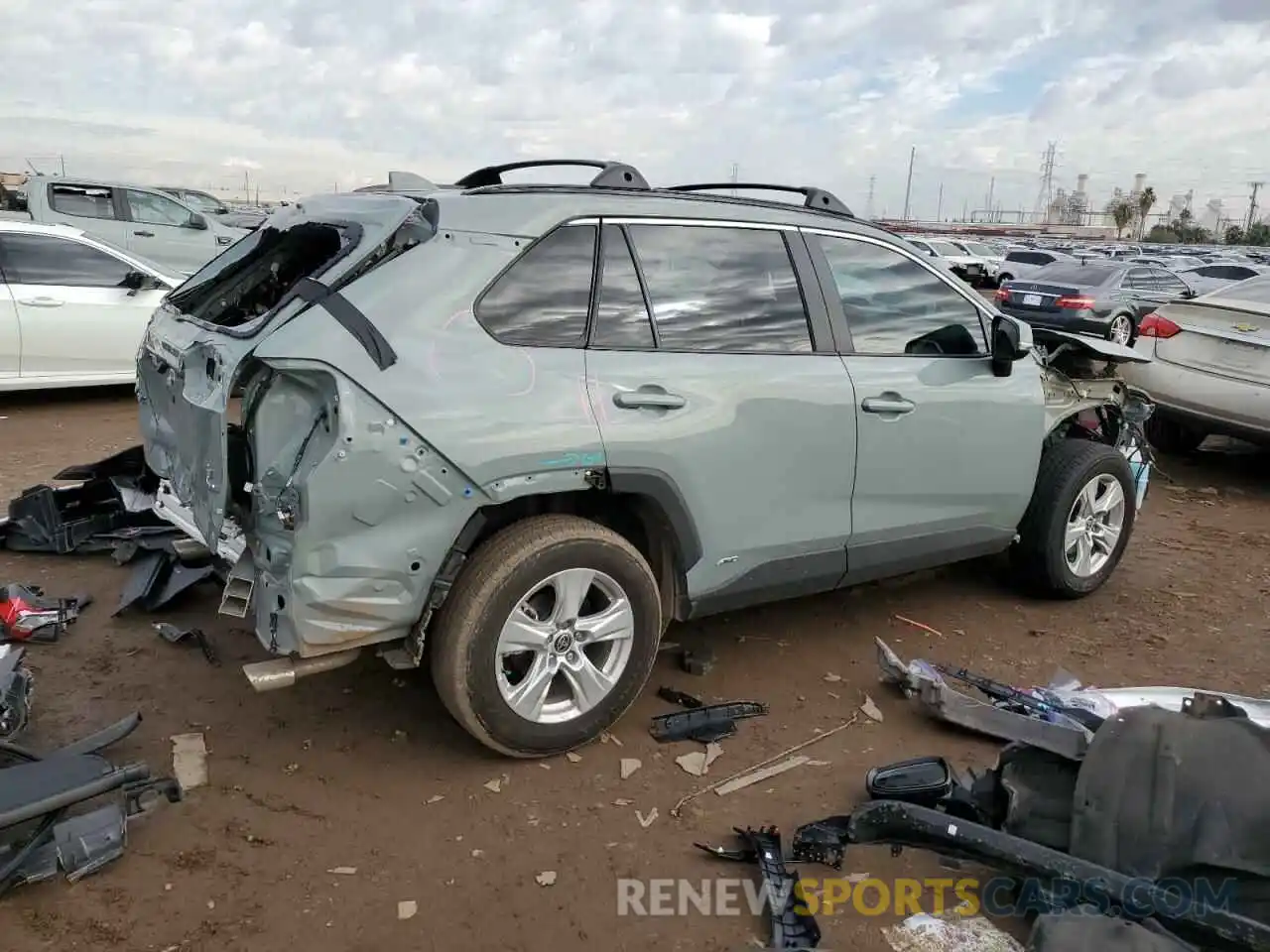 3 Photograph of a damaged car 4T3RWRFV4MU044601 TOYOTA RAV4 2021