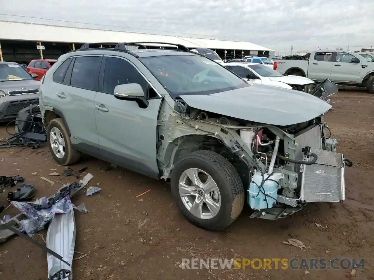 4 Photograph of a damaged car 4T3RWRFV4MU044601 TOYOTA RAV4 2021