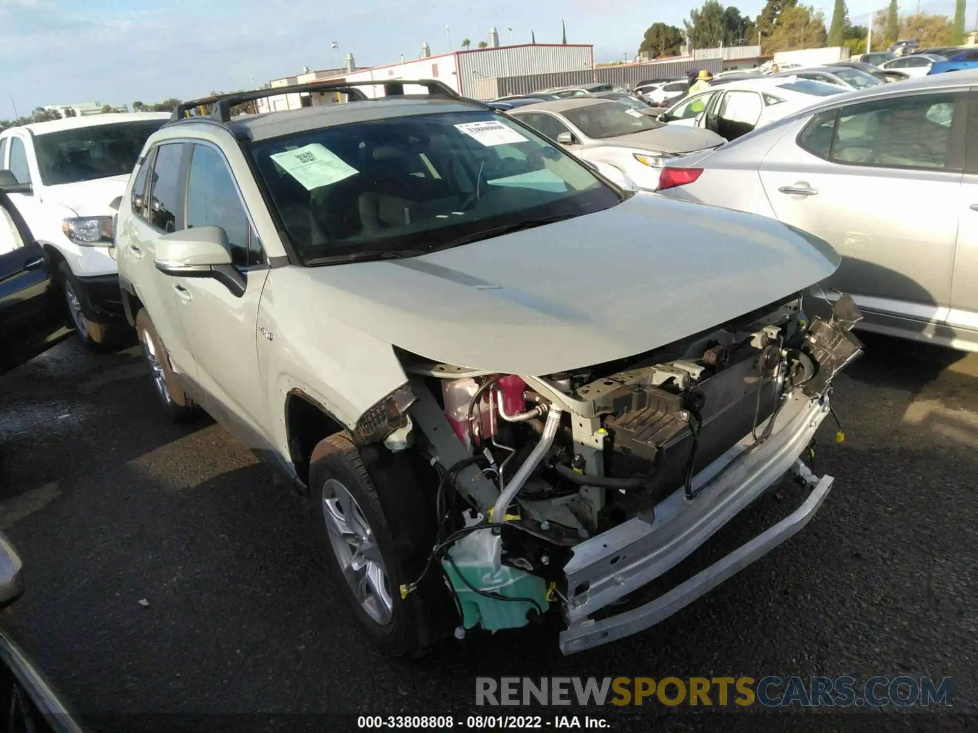 1 Photograph of a damaged car 4T3RWRFV4MU047790 TOYOTA RAV4 2021