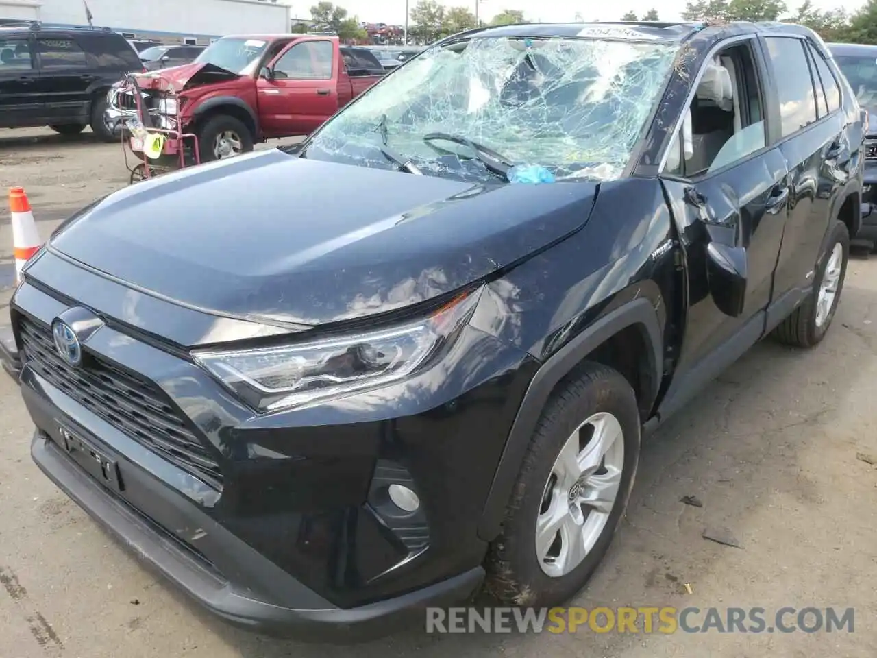 2 Photograph of a damaged car 4T3RWRFV4MU049314 TOYOTA RAV4 2021