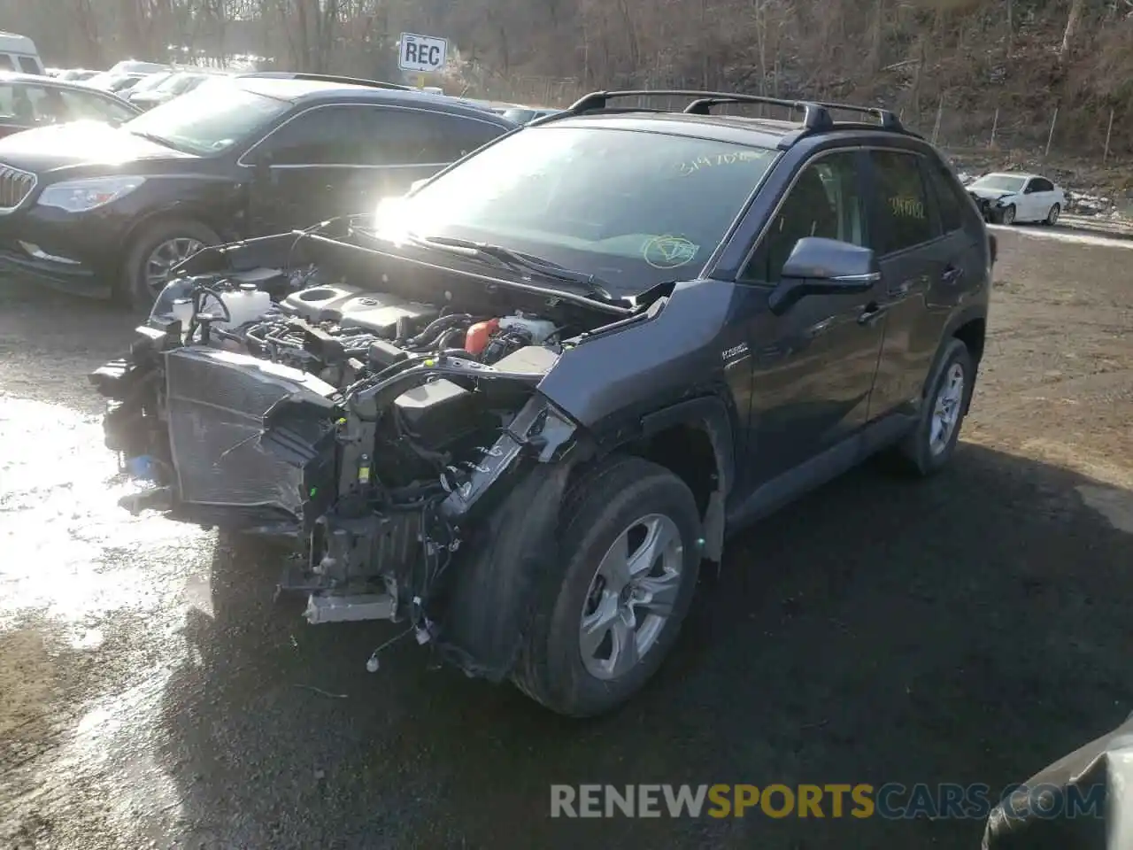 2 Photograph of a damaged car 4T3RWRFV5MU021859 TOYOTA RAV4 2021