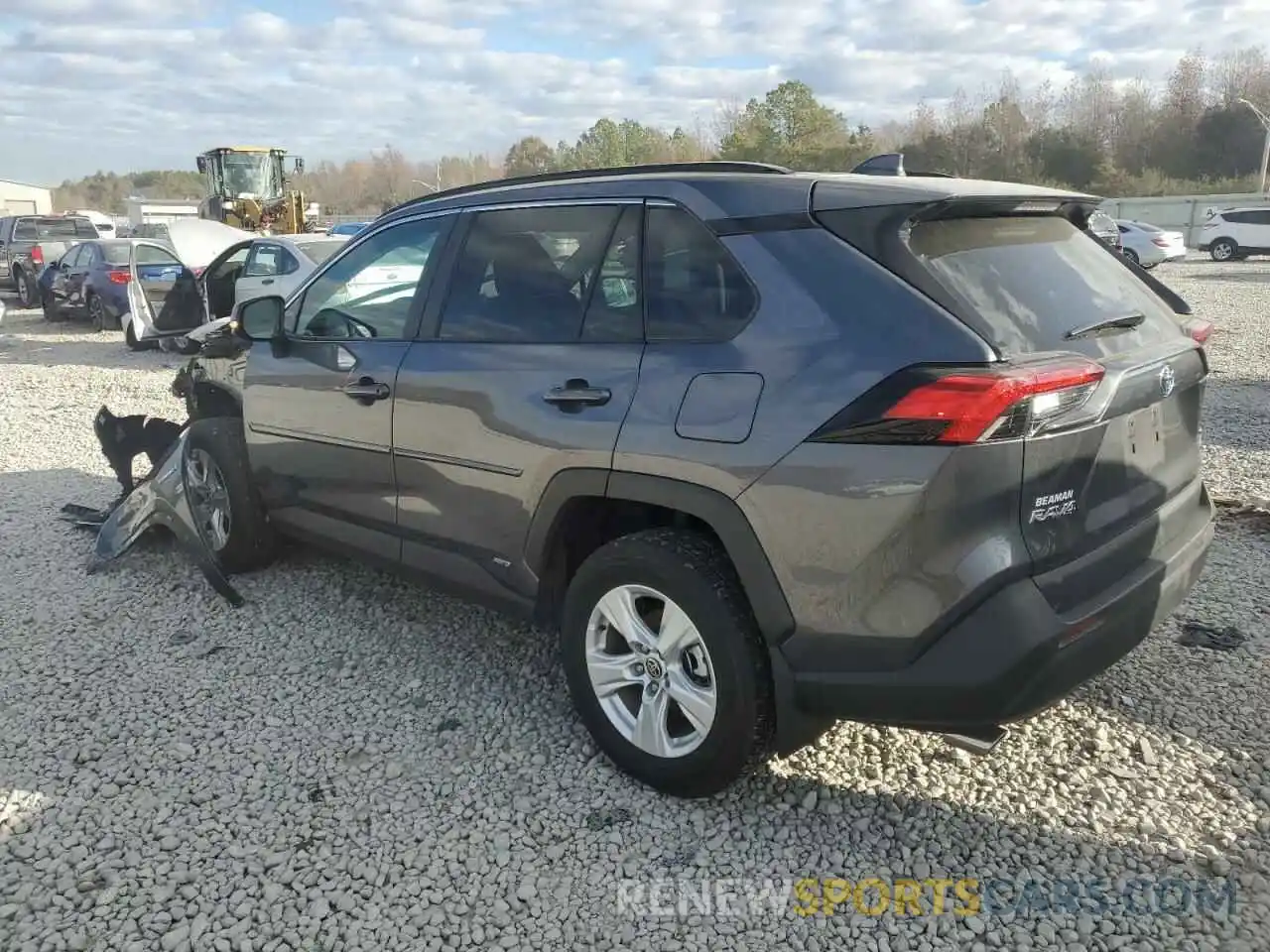 2 Photograph of a damaged car 4T3RWRFV5MU023613 TOYOTA RAV4 2021