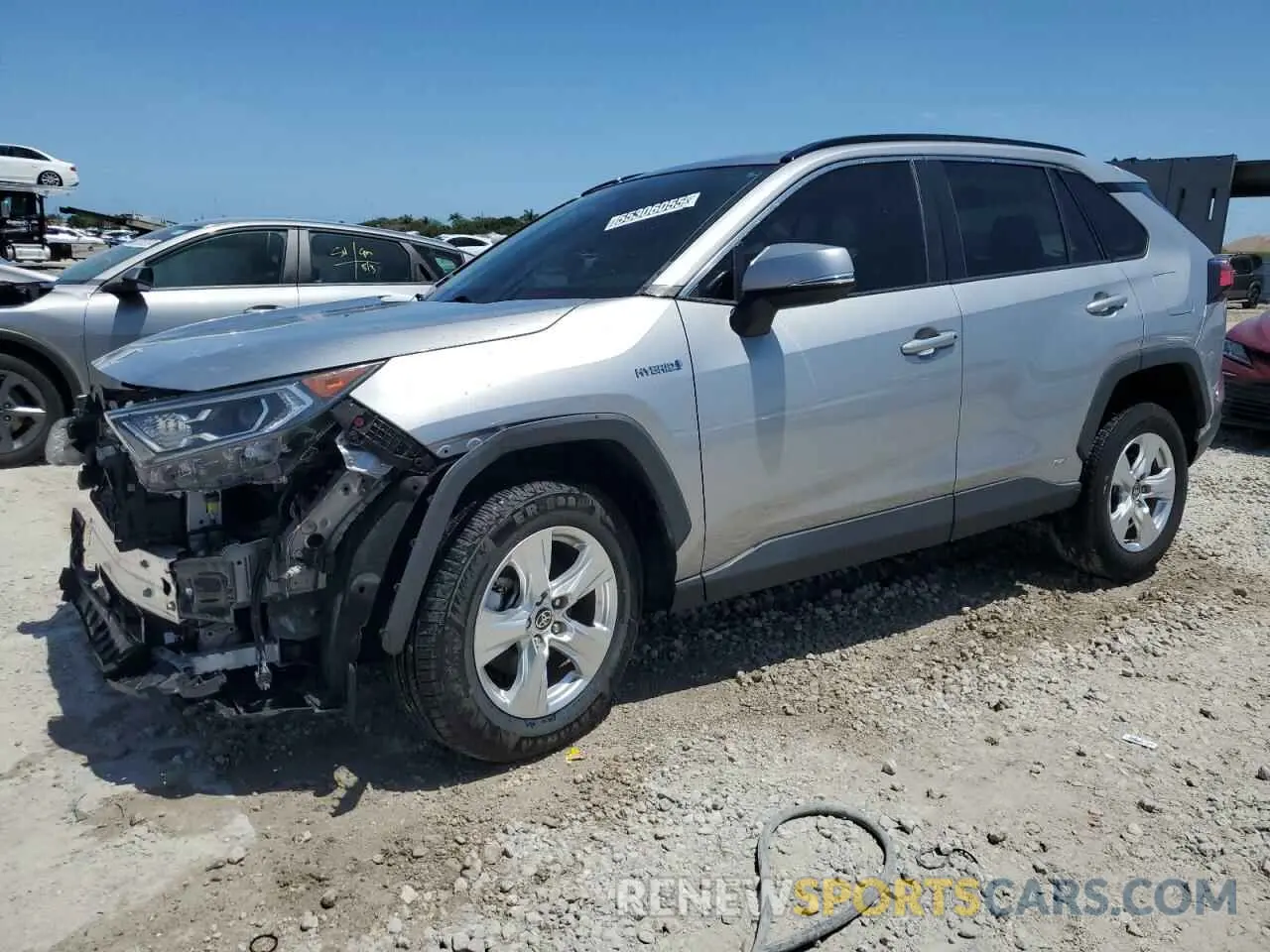 1 Photograph of a damaged car 4T3RWRFV5MU024700 TOYOTA RAV4 2021