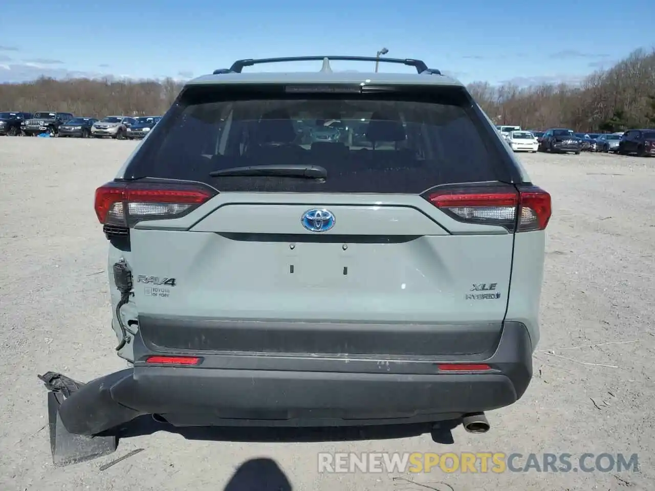 6 Photograph of a damaged car 4T3RWRFV5MU025314 TOYOTA RAV4 2021