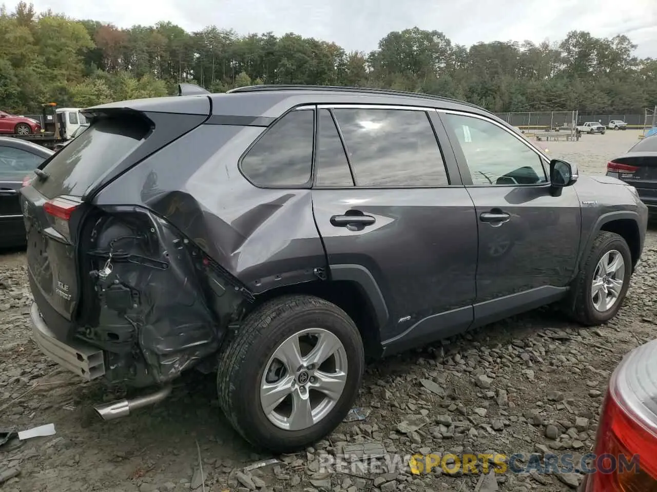 3 Photograph of a damaged car 4T3RWRFV5MU027287 TOYOTA RAV4 2021