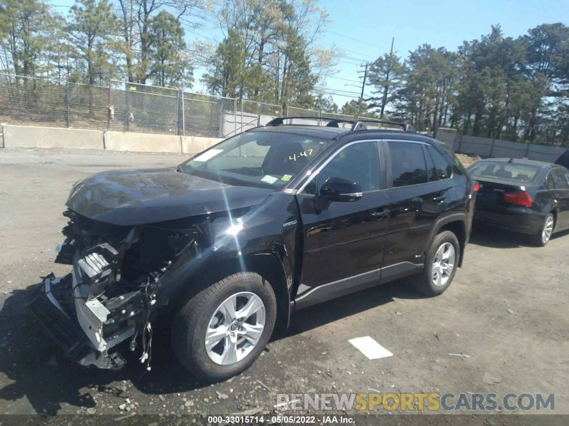 2 Photograph of a damaged car 4T3RWRFV5MU035695 TOYOTA RAV4 2021