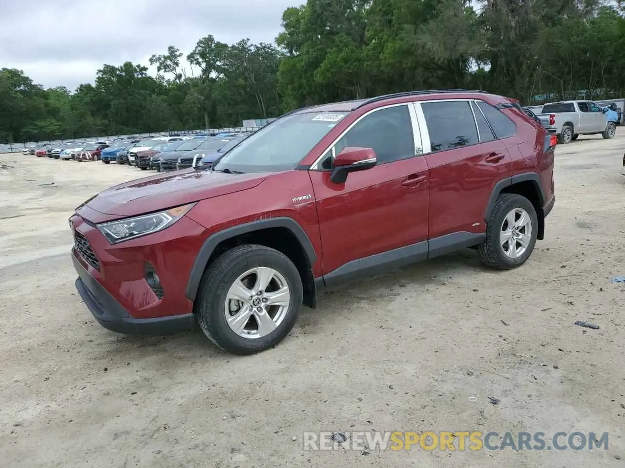 1 Photograph of a damaged car 4T3RWRFV5MU036006 TOYOTA RAV4 2021